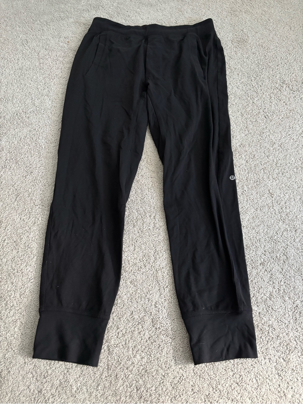 lululemon athletica Black Men's Soft Jersey Jogger Sweatpants Large